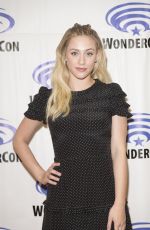 LILI REINHART at Riverdale Press Room at WonderCon in Anaheim 03/31/2017\