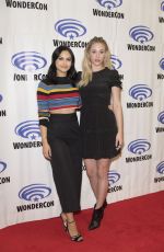 LILI REINHART at Riverdale Press Room at WonderCon in Anaheim 03/31/2017\