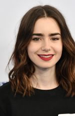 LILLY COLLINS at WE Day California in Los Angeles 04/27/2017