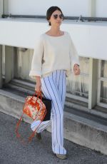 LILY ALDRIDGE Leaves Hair Salon in Beverly Hills 04/19/2017