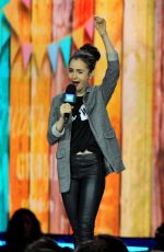 LILY COLLINS Hosts We Day in Seattle 04/21/2017