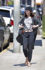 LILY COLLINS Out and About in Los Angeles 04/02/2017