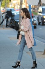 LILY COLLINS Out and About in Los Angeles 04/14/2017