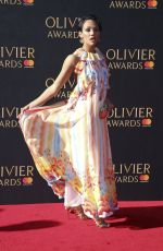 LILY FRAZER at Olivier Awards in London 04/09/2017