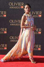 LILY FRAZER at Olivier Awards in London 04/09/2017