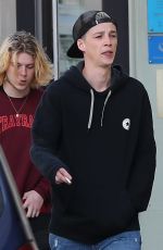 LILY-ROSE DEPP and Ash Stymest Out in Paris 04/12/2017