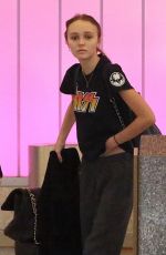 LILY-ROSE DEPP at LAX Airport in Los Angeles 04/12/2017 