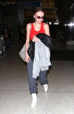 LILY-ROSE DEPP at Los Angeles International Airport 04/10/2017