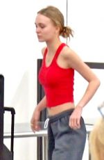 LILY-ROSE DEPP at Los Angeles International Airport 04/10/2017