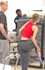 LILY-ROSE DEPP at Los Angeles International Airport 04/10/2017