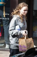 LILY-ROSE DEPP Out and Abiot in Paris 04/11/2017