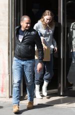 LILY-ROSE DEPP Out and Abiot in Paris 04/11/2017