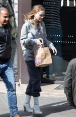 LILY-ROSE DEPP Out and Abiot in Paris 04/11/2017