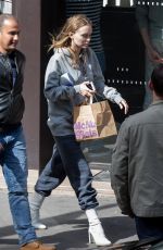 LILY-ROSE DEPP Out and Abiot in Paris 04/11/2017