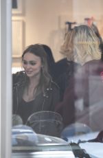 LILY-ROSE DEPP Shopping at Colette in Paris 04/12/2017