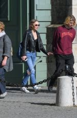 LILY-ROSE DEPP Shopping at Colette in Paris 04/12/2017