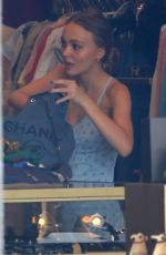 LILY-ROSE DEPP Shopping at Golden Age in West Hollywood 04/18/2017