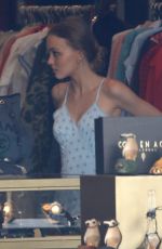 LILY-ROSE DEPP Shopping at Golden Age in West Hollywood 04/18/2017