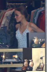 LILY-ROSE DEPP Shopping at Golden Age in West Hollywood 04/18/2017