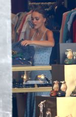 LILY-ROSE DEPP Shopping at Golden Age in West Hollywood 04/18/2017