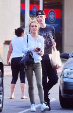 LILY-ROSE DEPP and Her Boyfriend Ash Stymest at Petsmart in Los Angeles 04/28/2017