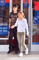 LILY-ROSE DEPP and Her Boyfriend Ash Stymest at Petsmart in Los Angeles 04/28/2017
