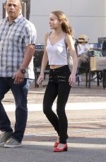 LILY_ROSE DEPP Shopping at The Grove in Los Angeles 04/05/2017