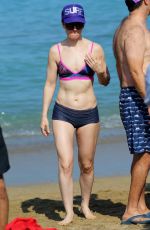 LISA KENNEDY MONTGOMERY in Bikini on the Beach in Hawaii 04/18/2017