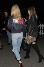 LOTTIE MOSS at Bodo Schloss Nightclub in Kensington 04/21/2017