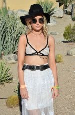 LOTTIE MOSS at Paper x Pretty Little Thing Event at 2017 Coachella Valley Music and Arts Festival 04/14/2017