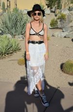 LOTTIE MOSS at Paper x Pretty Little Thing Event at 2017 Coachella Valley Music and Arts Festival 04/14/2017