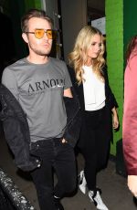 LOTTIE MOSS Night Out in London 04/06/2017