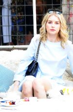 LOTTIE MOSS Out on Kings Road 04/05/2017