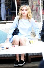 LOTTIE MOSS Out on Kings Road 04/05/2017