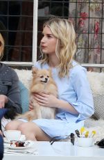 LOTTIE MOSS Out on Kings Road 04/05/2017