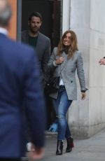 LOUISE REDKNAPP Night Out in London 04/28/2017