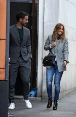 LOUISE REDKNAPP Night Out in London 04/28/2017