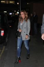 LOUISE REDKNAPP Night Out in London 04/28/2017