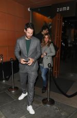 LOUISE REDKNAPP Night Out in London 04/28/2017