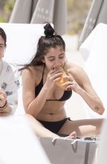LOURDES LEON in Bikini at a Beach in Miami 04/10/2017