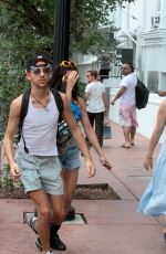 LOURDES LEON in Cutoff Out in Miami 04/12/2017