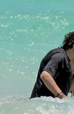 LUCILA SOLA in Bikini and Al Pacino at a Beach in Mexico 04/25/2017