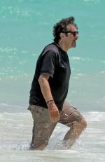 LUCILA SOLA in Bikini and Al Pacino at a Beach in Mexico 04/25/2017