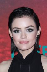 LUCY HALE at 2017 Freeform Upfront in New York 04/19/2017