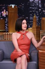 LUCY HALE at Tonight Show Starring Jimmy Fallon 04/20/2017