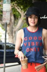 LUCY HALE Heading to a Gym in Los Angeles 04/13/2017