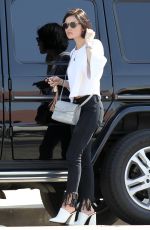 LUCY HALE Out and About in Los Angeles 04/11/2017