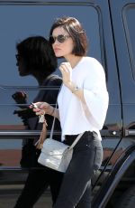 LUCY HALE Out and About in Los Angeles 04/11/2017
