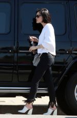 LUCY HALE Out and About in Los Angeles 04/11/2017