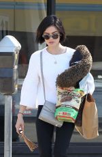 LUCY HALE Out and About in Los Angeles 04/11/2017